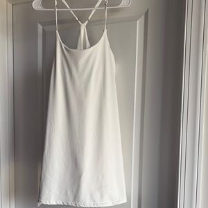 Elegant White Slip Dress